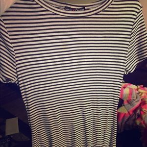 Black and white striped dress PRICE NEGOTIABLE !